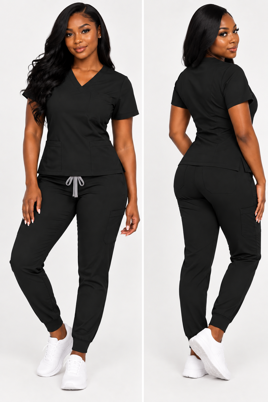 Women's Essential Scrub Set – Jogger Style