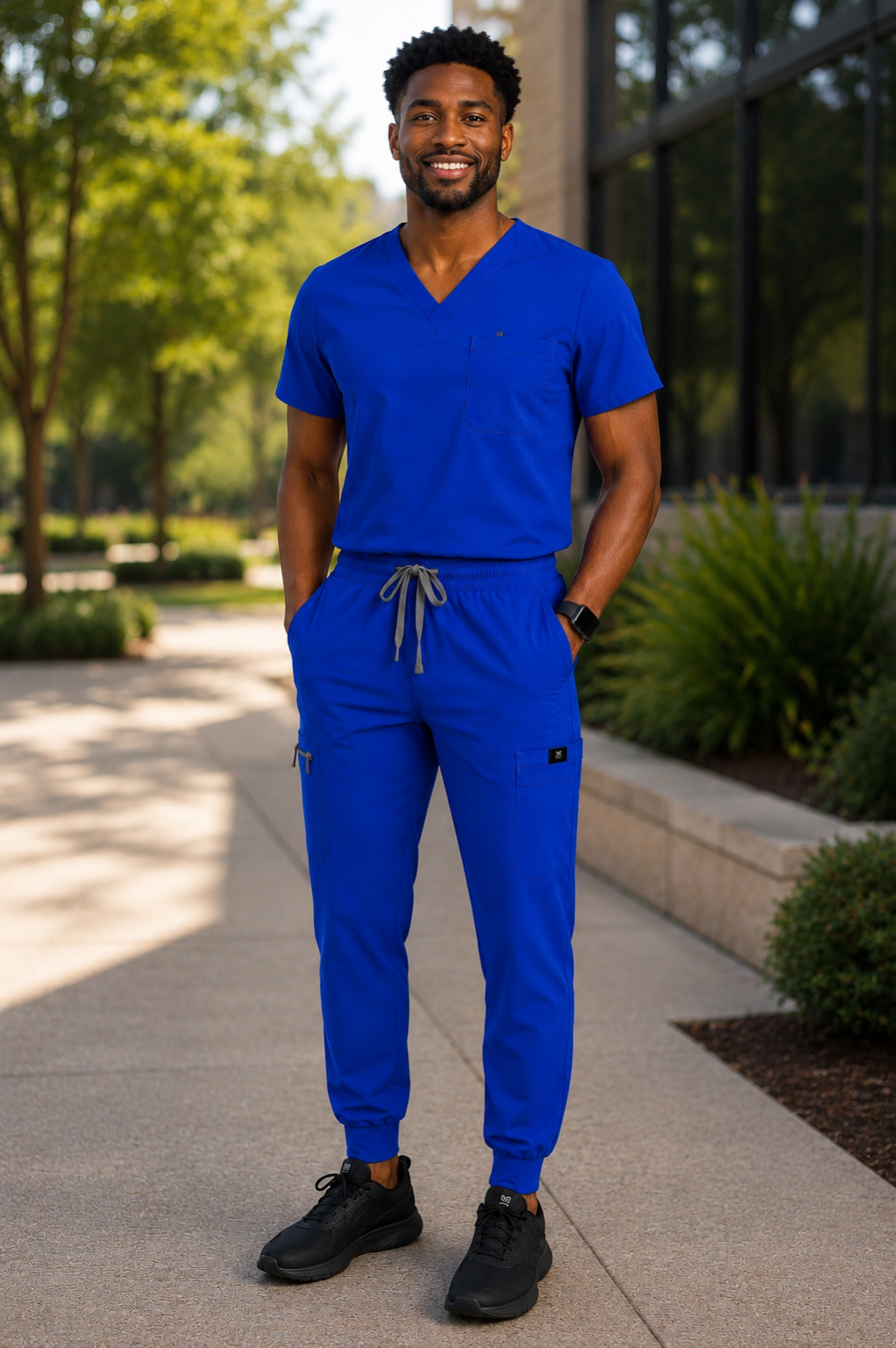 Unisex Essential Scrub Top
