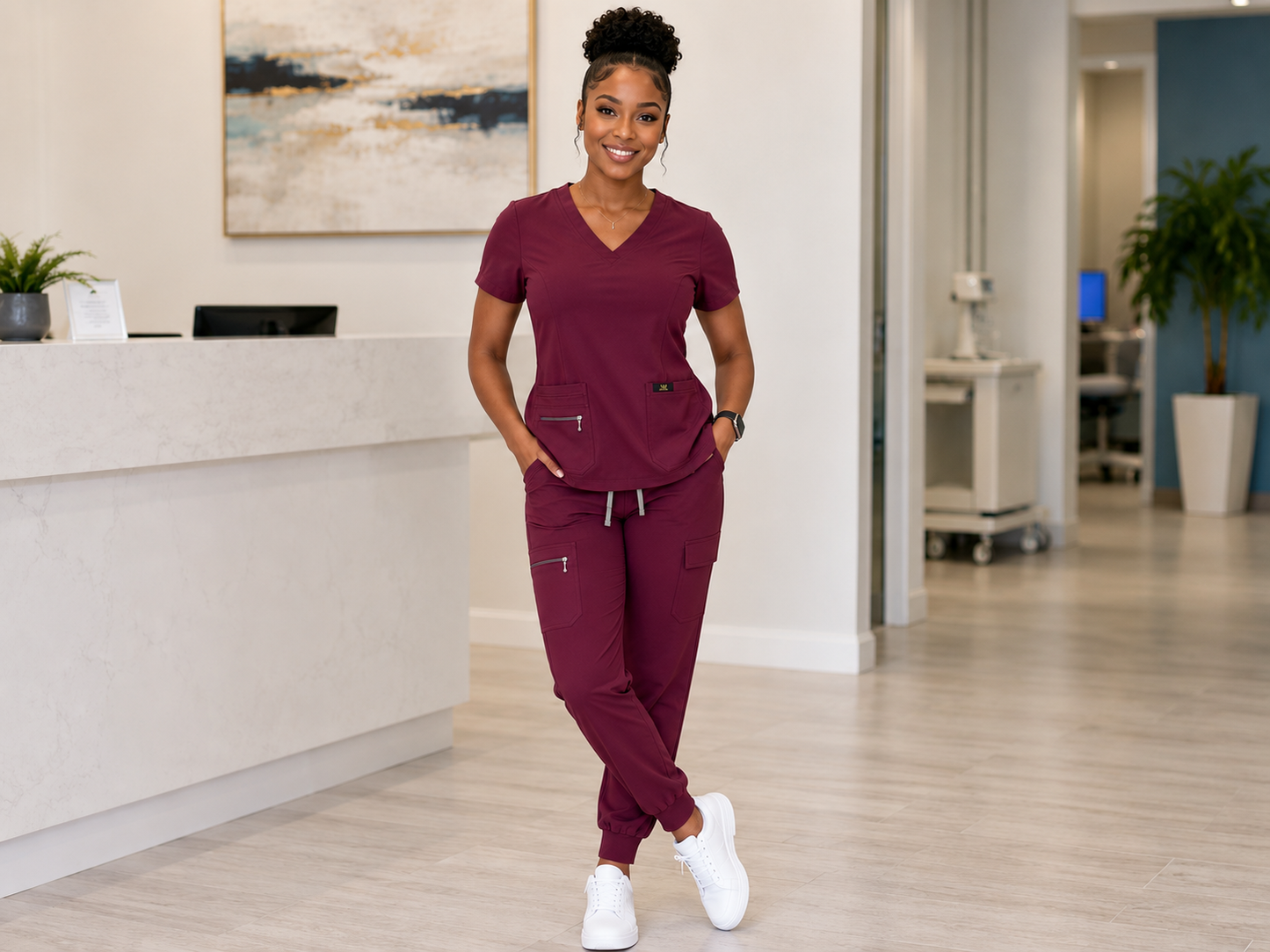 Women's Cargo Pro Scrub Set