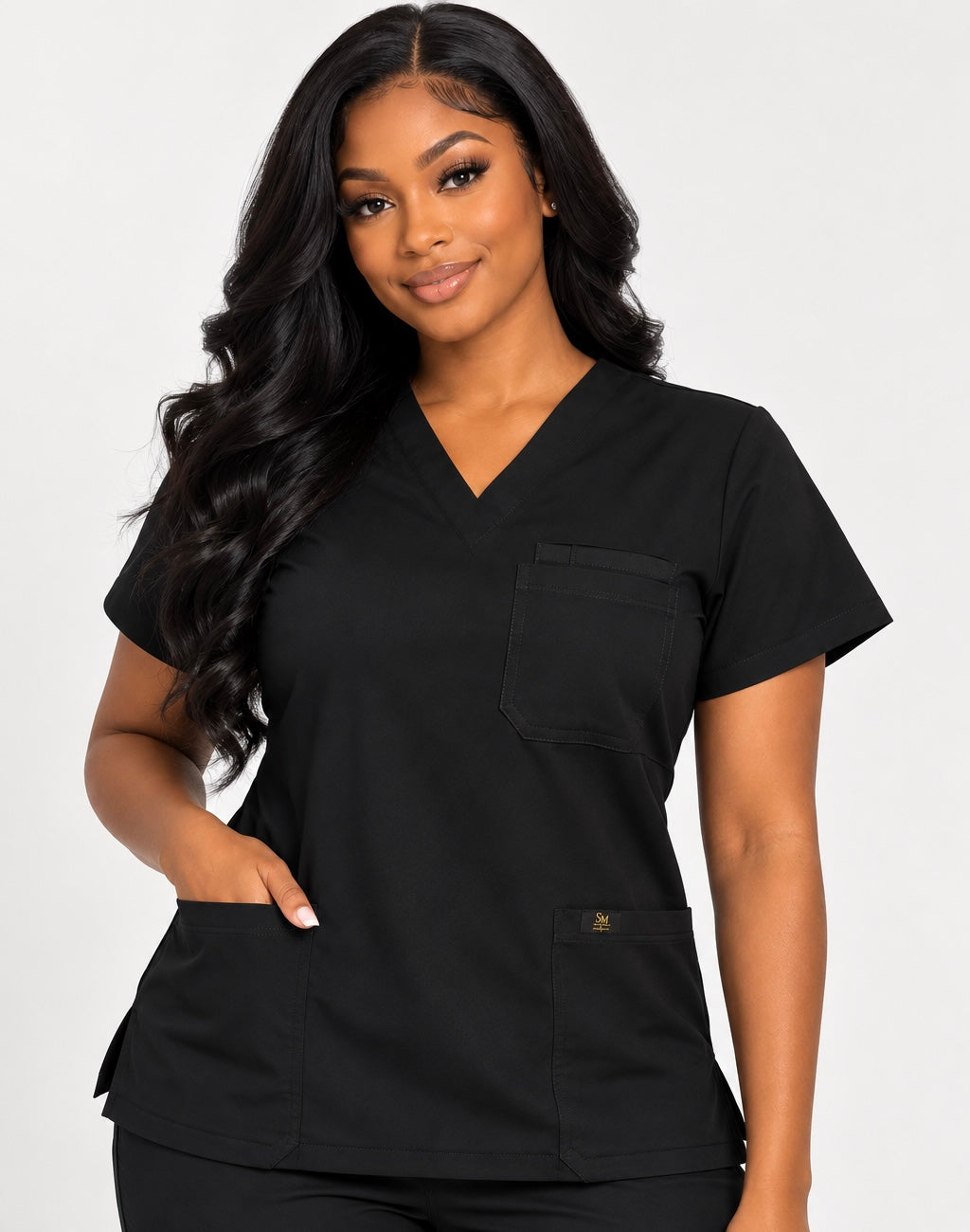 Unisex Essential Scrub Top