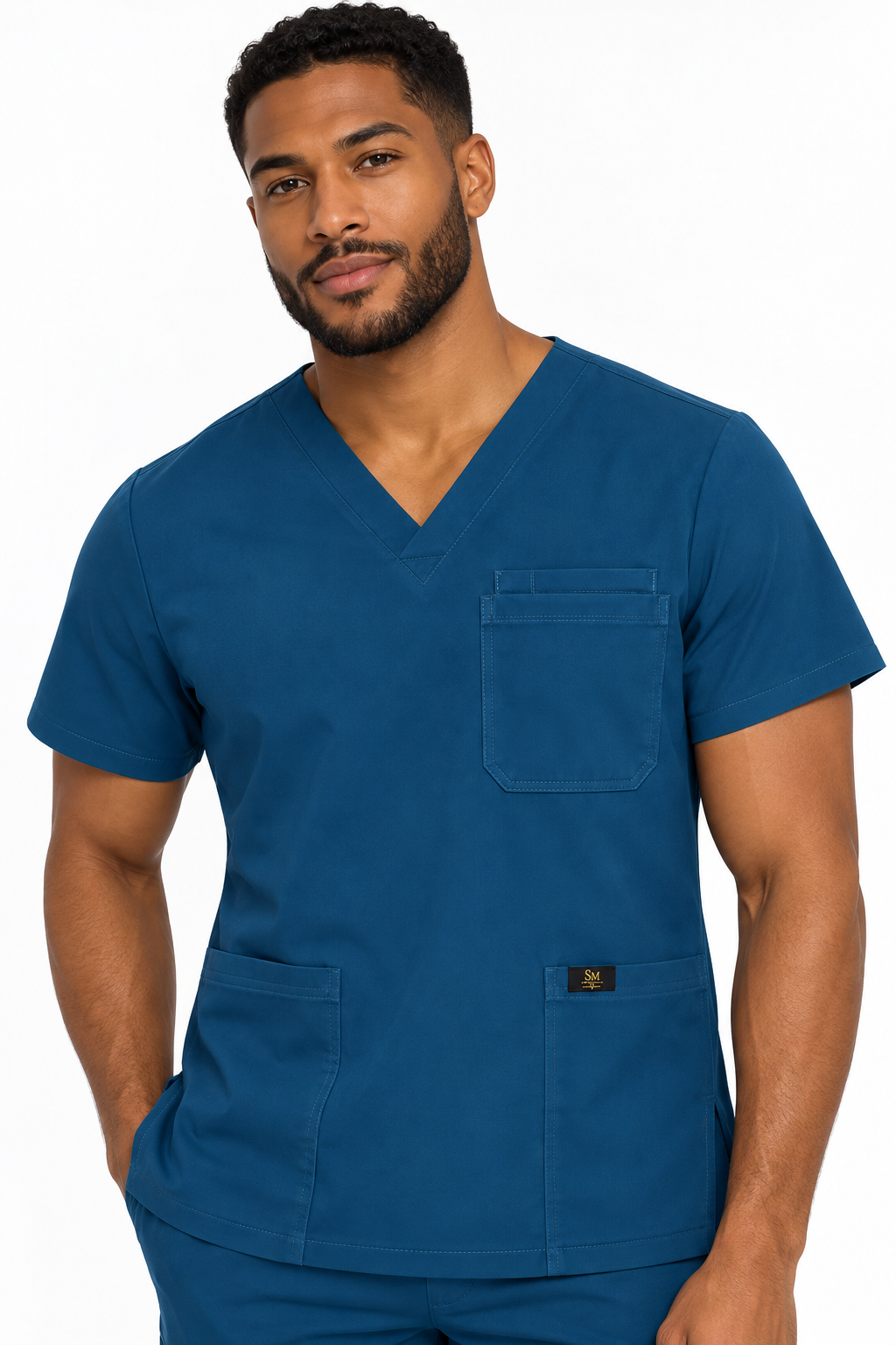 Unisex Essential Scrub Top