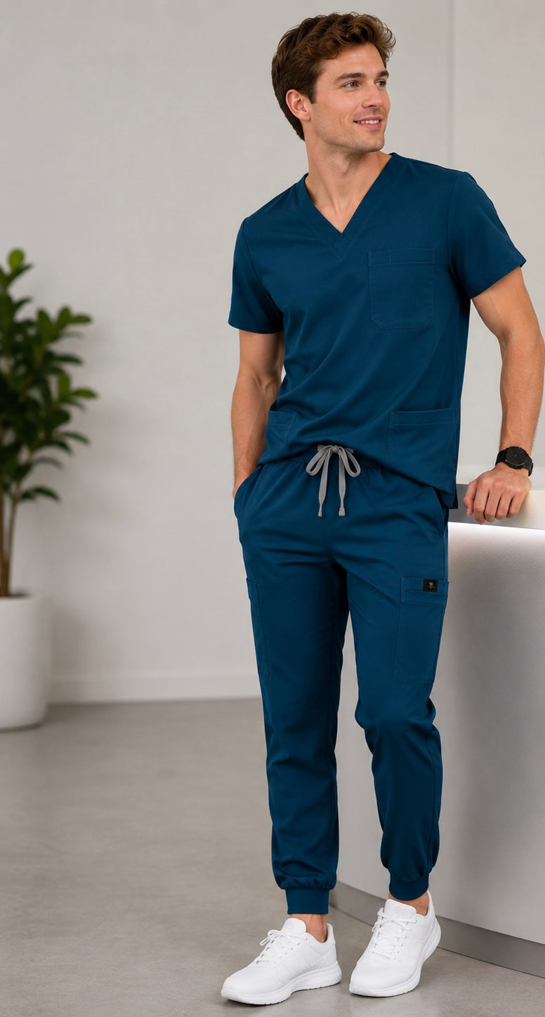 Unisex Essential Scrub Top