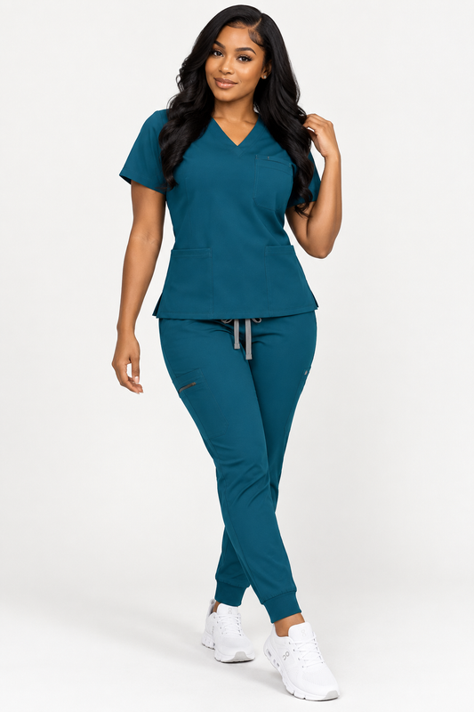 Women's Essential Scrub Set – Jogger Style