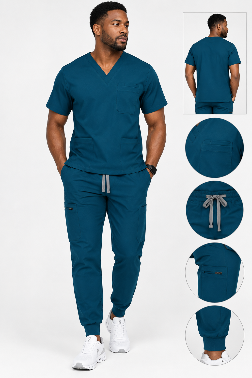 Men's Essential Scrub Set -Jogger Style